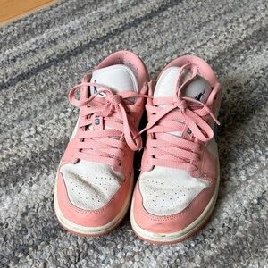 Pink and Beige Air Jordan 1